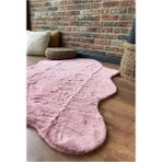 Tavşan Tüyü Post Halı Pembe - 100 x 150