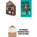 Tavşan ve Arkadaşları (Keçe Kitap) + Kadınların Tarihi 3 (Ciltli) + Okuma Sticker'ları - Hayır