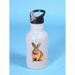 Tavşanlı Matara Suluk 600 ml - Çocuk Suluk Matara, Çocuk Su Matarası