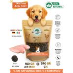 Tavuk Et Topu %100 Doğal Hipoalerjenik Köpek Ödül Maması Airdried Kurtulmuş % 0 Karışım 150GR - 150 GR