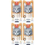 Tavuk & Yengeç Sıvı Kedi Ödül Maması 5X14 Gr. (4 Adet)