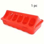 tavuk yetiştirme yemliği, püskürtmeciye karşı yem kutusu, bıldırcın, civciv, güvercin yemi kabı, çok amaçlı ve dayanıklı kuş besleme havuzu, kuş mama tepsisi, papağan maması dağıtıcı