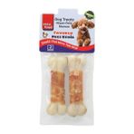 Tavuklu Press Kemik Köpek Ödülü 12,5cm 2li