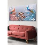 Tavus Kuşu Kanvas-canvas Tablo, 120 x 65, EV-KNVS-072