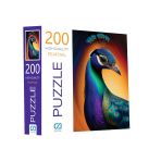 Tavus Kuşu Puzzle 200 Parça