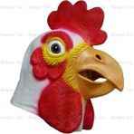 Tavuskuşu Mavı Hayvan Komik Maske At Unicorn Maskesi Türkiye Tavuk Kurbağa Köpek Maskeleri Parti Kostüm Partisi Lateks Hayvan Kafa Maskesi Başlık Sahne (Yurt Dışından) - Renkli - Yok