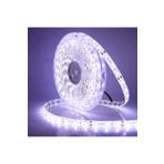 tawitec 5 Metre 3 Çipli Silikonlu Beyaz Şerit Led - 5050 Smd - 12 V