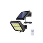 tawitec F160 160 COB LED Güneş Enerjili 3 Mod Sensörlü 5 Metre Kablolu Kaliteli Solar Sokak Lambası