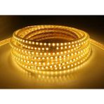 Tawitec Hortum LED 220 Volt Su Geçirmez Fiş Dahil Metrede 120 LED 10 Metre - Amber