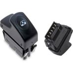 Taycarex Renault Clio, Kangoo, Megane - Cam Açma Kapama Anahtarı - 5 Pin / 7700838099