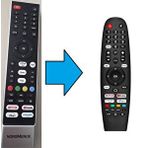 Tayfun Nordmende Smart Tv Kumanda-resimde Sağdaki Gönderilir