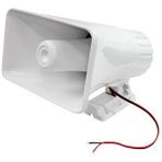 Tayfun Pazarcı-seyyar Satıcı-sütçü Horn Hoparlör 60 Watt Beyaz