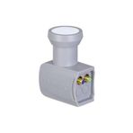 TAYFUN Tunex 2li İkili Çift Çıkışlı Twin Lnb Elembi Full Hd 4K Uyumlu-Yağmur Korumalı
