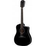 Taylor 250ce Plus 12-Telli Elektro Akustik Gitar (Siyah)