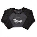 Taylor Large Kadın Beyzbol T-Shirt (Siyah/Siyah Buzlu)