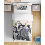 Taylor Swift Şarkıcı 3D Dijital Baskılı Tek Kişilik Çarşafsız Genç Kız Çocuk Nevresim Takımı - Bej - Gri - 160 x 220 cm