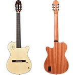 Tayste CG-100EQ Natural Silent Elektro Klasik Gitar