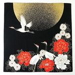 TAYU-TAFU Yu-soku FUROSHIKI- Japon Geleneksel Sarma (Ay ve Turna)