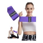 Tayzon Dayanıklı Loop Band Orta Sert Direnç Lastiği Pilates Lastiği Yoga Band Fitness Lastiği Squat Lastiği