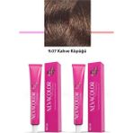 Tazador 2 Li Set Premium 9.07 Kahve Köpüğü - Kalıcı Krem Saç Boyası 2 x 50 G Tüp