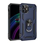 Tazador Iphone 12 Lacivert Mini Sofya Yüzüklü Silikon Kapak Kılıf