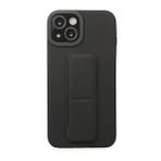 Tazador iPhone 13 Mega Standlı Silikon Siyah Kılıf