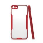 Tazador iPhone 7 Platin Kırmızı Silikon Kılıf