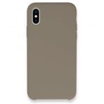 Tazador iPhone XS Lansman Legant Bej Silikon Kılıf