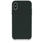 Tazador iPhone XS Lansman Legant Koyu Yeşil Silikon Kılıf