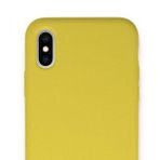 Tazador iPhone XS Max Lansman Legant Sarı Silikon Kılıf