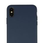 Tazador iPhone XS Max Nano İçi Kadife Lacivert Silikon Kılıf