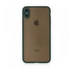 Tazador iPhone XS Montreal Yeşil Silikon Kapak Kılıf