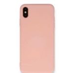 Tazador iPhone XS Nano İçi Kadife Pudra Silikon Kılıf