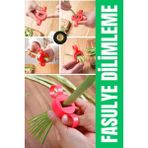 Taze Fasulye Dilimleme ve Doğrama Bıçağı, Renkli ve Kullanışlı - Açık Bej