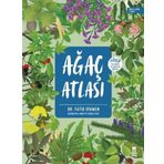 Taze Kitap Ağaç Atlası - Dünya Haritası Ve Çıkartma Hediyeli