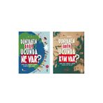 Taze Kitap Dunyanin Obur Ucunda Ne Var -Dunyanin Obur Ucunda Kim Var 2 Kitap Set