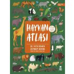 Taze Kitap Hayvan Atlası - Dünya Haritası Ve Çıkartma Hediyeli