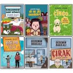 Taze Kitap Şermin Yaşar Serisi 6 Kitap 1-Babannem Geri Döndü 2-Cingo 3-Oh Ne Ala Memleket 4-Abartma Tozu 5-Dedemin Bakkalı 6-Çırak
