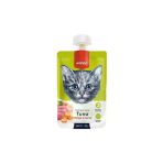 Taze Ton Balıklı Ve Tavuklu Et Ezmesi Doğal Kedi Ödülü 90 Gr