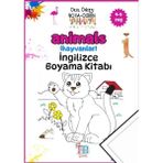 tb çoçuk boyama kitabı animals (hayvanlar) ıngilizce 44 sayfa - Yok