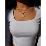 Tb Minimal Yuvarlak Atatürk Madalyon Kolye ve Bileklik Seti – Zarif & Günlük Şıklık