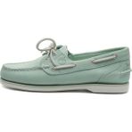 TB0A2N83D801 Timberland Classic Boat Amherst 2 Eye Boat Shoe Kadın Spor Ayakkabı Yeşil - Açık Yeşil