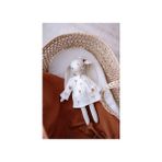 Tba Collection Kız Tavşan Müslin Uyku Arkadaşı Boho Floral Renkli Tasarım ile Güvenli Kullanım İçin Eğlenceli