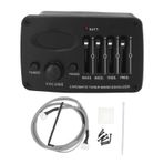 Tbest Gitar Alıcısı Kromatik Akort Aleti Akustik, Elektro Gitar Preamplifikatörü Akort Aleti 4 Bant Ekolayzır EQ Preamp'lar Piezo Sistemi HSY‑400D