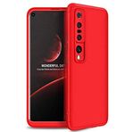 Tbkcase 587727104157 Xiaomi Redmi Note 8 Pro 360 Ays Sert Kapak Kırmızı Cep Telefonu Kılıf