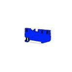 Tbloc Pft 2,5 1x2 Mavi Push-In 1 Giriş 2 Çıkış Klemens 10'lu Paket