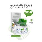 TBRUSH Ağız Kokusu Önleyici Mentol ve Nane Aromalı Ağız Pastili - Alkolsüz ve Şekersiz (10 Paket)