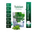 TBRUSH Ağız Kokusu Önleyici Mentol ve Nane Aromalı Ağız Pastili - Alkolsüz ve Şekersiz