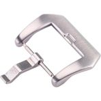 TBS 22MM Paslanmaz Çelik Saat Kemer Tokası/pin Gümüş Katı Metal