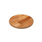 TBT AHŞAP MASİF Ahşap Pizza Tahtası / Sunum Tahtası (30 CM ÇAP) - Kayın Ağacı
